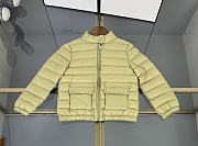 Okify Moncler Kid Down Jacket Green - 1