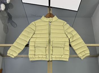 Okify Moncler Kid Down Jacket Green