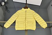 Okify Moncler Kid Down Jacket Yellow - 1