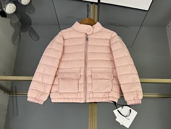 Okify Moncler Kid Down Jacket Pink