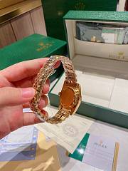 Okify Rolex Datejust Women Watch Gold 26751 - 3