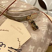 Okify Louis Vuitton Montsouris PM Backpack Meowgram Canvas M15135 30x28x18cm - 2