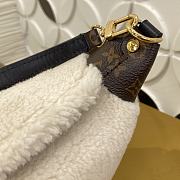Okify Louis Vuitton Pochette Mia Bag Wool M26245 22x14.5x8cm - 5