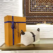 Okify Louis Vuitton Pochette Mia Bag Wool M26245 22x14.5x8cm - 2