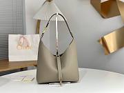 Okify Chloe Small Marcie Hobo Bag Gray 28x21x10cm - 1