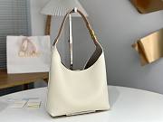 Okify Chloe Small Marcie Hobo Bag White 28x21x10cm - 4