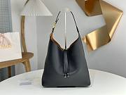 Okify Chloe Large Marcie Hobo Bag Black 36x29x10cm - 1