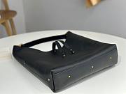 Okify Chloe Large Marcie Hobo Bag Black 36x29x10cm - 2