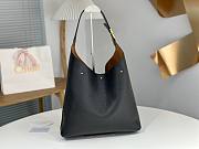 Okify Chloe Large Marcie Hobo Bag Black 36x29x10cm - 5