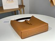 Okify Chloe Large Marcie Hobo Bag Brown 36x29x10cm - 5