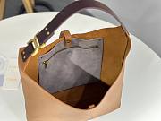 Okify Chloe Large Marcie Hobo Bag Brown 36x29x10cm - 2