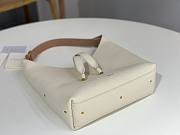 Okify Chloe Large Marcie Hobo Bag White 36x29x10cm - 5