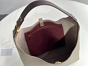 Okify Chloe Large Marcie Hobo Bag Gray 36x29x10cm - 3