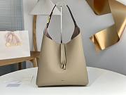 Okify Chloe Large Marcie Hobo Bag Gray 36x29x10cm - 1