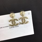 Okify CC Gold Stud Earrings 26775 - 6
