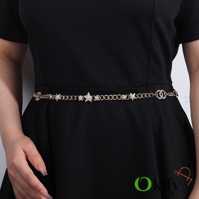 Okify CC Waist Chain With Small Stars - 1