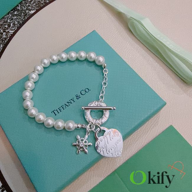 Okify Tiffany Pearl Bracelet 26782 - 1