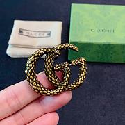 Okify Gucci Vintage Gold Brooch - 5