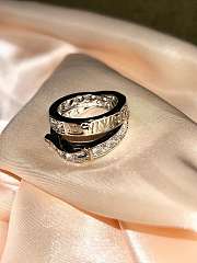 Okify Vivienne Westwood Set 2 Silver Rings - 2