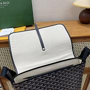 Okify Goyard Capetien MM Messenger Bag Black 39x26x13cm - 2