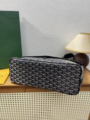 Okify Goyard Capetien MM Messenger Bag Black 39x26x13cm - 5