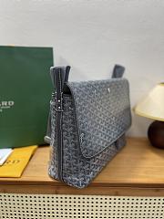 Okify Goyard Capetien MM Messenger Bag Gray 39x26x13cm - 2