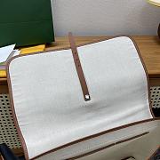 Okify Goyard Capetien MM Messenger Bag Black And Brown 39x26x13cm - 3