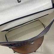 Okify Goyard Capetien MM Messenger Bag Dark Blue 39x26x13cm - 3