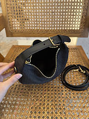 Okify Celine Lulu Bag In Denim Dark Gray 20.5x13x8cm - 6
