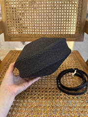 Okify Celine Lulu Bag In Denim Dark Gray 20.5x13x8cm - 5