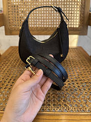 Okify Celine Lulu Bag In Denim Dark Gray 20.5x13x8cm - 3