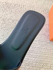 Okify Hermes Black Slides 26814 - 6