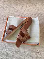 Okify Hermes Brown Slides 26815 - 6
