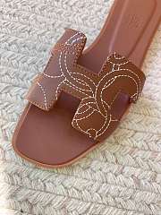 Okify Hermes Brown Slides 26815 - 5