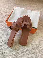 Okify Hermes Brown Slides 26815 - 3