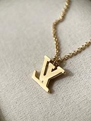 Okify Louis Vuitton Lady Necklace Gold - 5