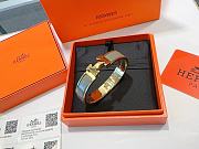 Okify Hermes Rose Gold Bracelet Gray - 3