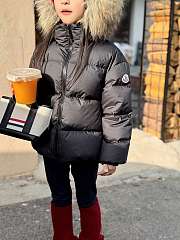 Okify Monler Black Kid Down Jacket - 1