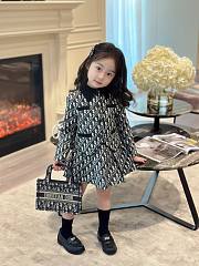 Okify Dior Set Black Oblique Kid Jacket And Skirt  - 1