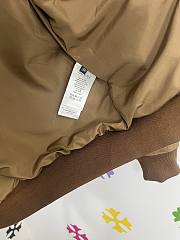 Okify Gucci Brown Suede Embossed Jacket - 2