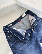 Okify Brunello Cucinelli Blue Men Jeans - 3