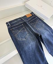 Okify Brunello Cucinelli Blue Men Jeans - 2