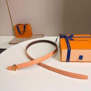 Okify Louis Vuitton Nude Belt 2cm - 6