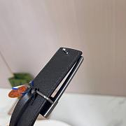 Okify Gucci Black Belt Vintage Silver Hardware 3.5cm - 6