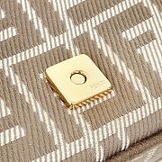 Okify Fendi Baguette Bag Light Brown 20x11x5cm - 5
