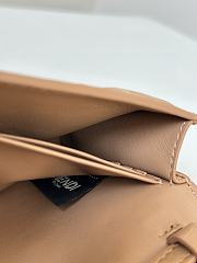 Okify Fendi Baguette Wallet On Chain Light Brown 21x11.5x5cm - 3