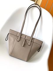 Okify Fendi Origami Bag Gray 18.5x15x15cm - 4