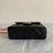 Okify CC Hobo Bag Black 19x17x6cm - 5