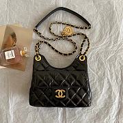 Okify CC Hobo Bag Black 19x17x6cm - 1