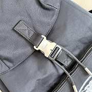 Okify Burberry Orkney Flap Backpack Black 40x27x17cm - 6